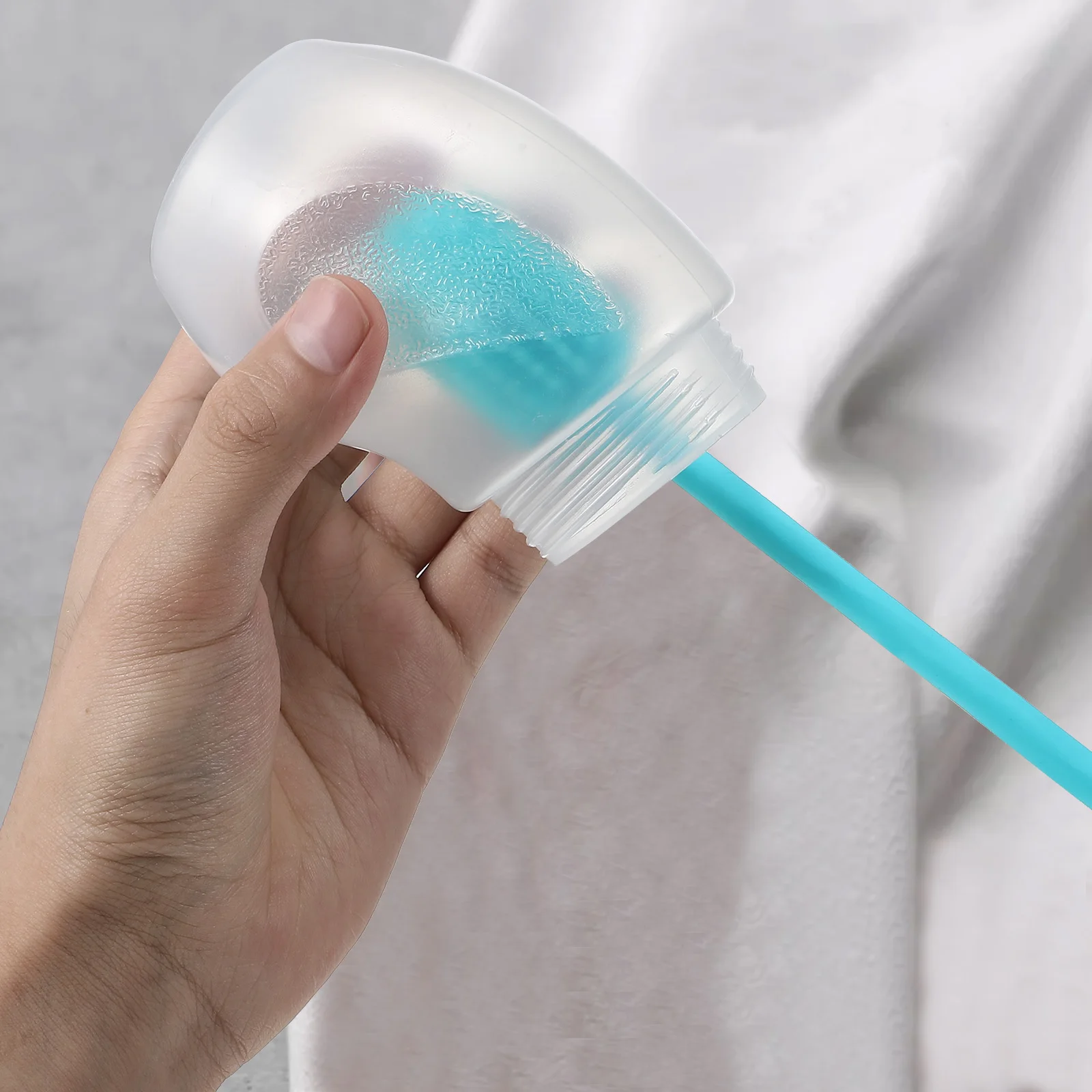2 Pcs Silicone Baby Bottle Cleaning Set Large Small Reusable Dishwasher Safe Soft Brush Antiskid Handle Water for Narrow
2 Pcs Silicone Baby Bottle Cleaning Set Large Small Reusable Dishwasher Safe Soft Brush Antiskid Handle Water for Narrow