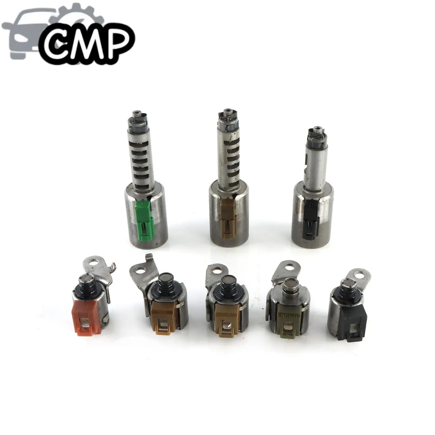 8pcs/lot Car Transmission Solenoids Kit Fit For AW55-50SN AW55-51SN AF33-5 AW235 RE5F22A Car Transmission Repair Parts
8pcs/lot Car Transmission Solenoids Kit Fit For AW55-50SN AW55-51SN AF33-5 AW235 RE5F22A Car Transmission Repair Parts