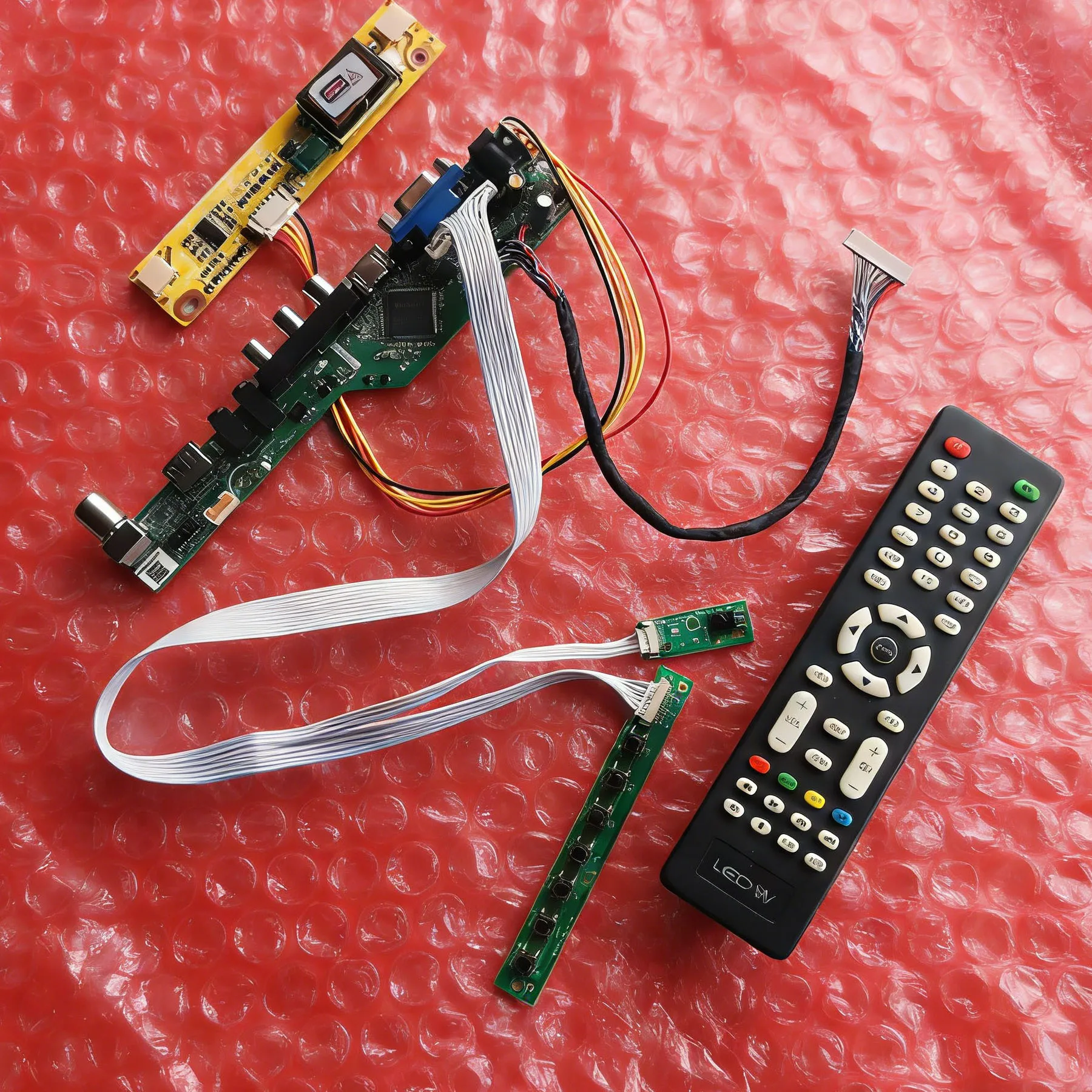 Monitor Drive Controller Board Fit M150XN07 M150XN06 G150XG01 TMS150XG1 1024x768 2-CCFL 20 Pin LVDS 1024*768 USB+AV+VGA+HDMI Kit
Monitor Drive Controller Board Fit M150XN07 M150XN06 G150XG01 TMS150XG1 1024x768 2-CCFL 20 Pin LVDS 1024*768 USB+AV+VGA+HDMI Kit