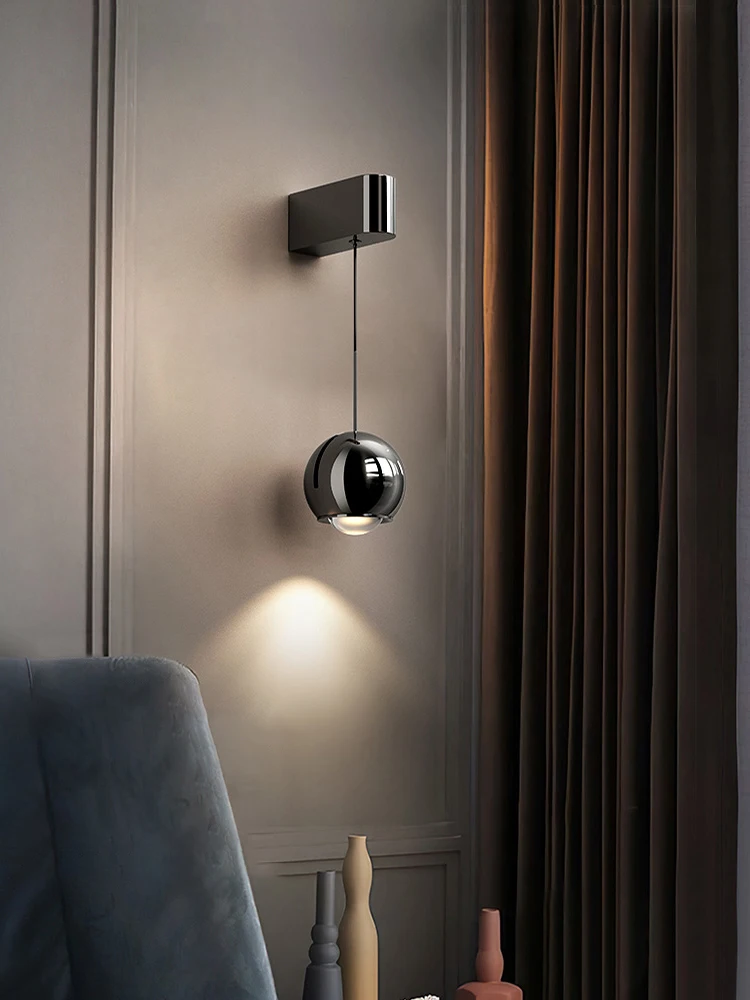 Modern Hanging Wall Lamp Adjustable For Bedroom Bedside Living Room Indoor Home Black Decor LED Wall Sconce Light Fixtures 2026
Modern Hanging Wall Lamp Adjustable For Bedroom Bedside Living Room Indoor Home Black Decor LED Wall Sconce Light Fixtures 2026