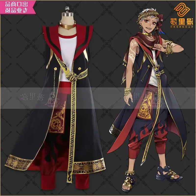 Game Twisted Wonderland Kalim School Aladdin Uniforms Cosplay Costume New Outfit
Game Twisted Wonderland Kalim School Aladdin Uniforms Cosplay Costume New Outfit