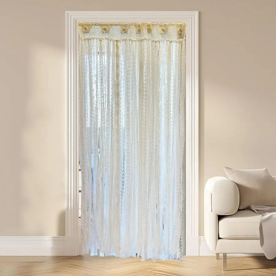 Closet Curtain for Open Closet Boho Macrame Cotton Doorway Curtain Privacy Room Divider Curtain for Bedroom Kitchen Bathroom Wed
Closet Curtain for Open Closet Boho Macrame Cotton Doorway Curtain Privacy Room Divider Curtain for Bedroom Kitchen Bathroom Wed