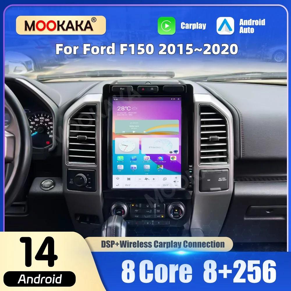 Мультимедийный проигрыватель для автомобиля с Android-экраном для Ford F150 2015-2020, автомобильная магнитола с GPS-навигацией, поддержкой CarPlay и Auto Head Unit.
Мультимедийный проигрыватель для автомобиля с Android-экраном для Ford F150 2015-2020, автомобильная магнитола с GPS-навигацией, поддержкой CarPlay и Auto Head Unit.