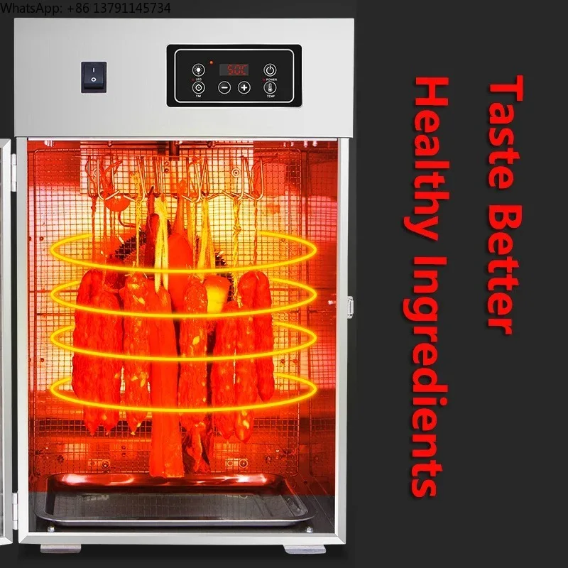 Dryer Rotating Sausages Bacon Chicken Duck Beef Food Dehydration Case Commercial Consumer Meat Machine 360° Household Air-dried
Dryer Rotating Sausages Bacon Chicken Duck Beef Food Dehydration Case Commercial Consumer Meat Machine 360° Household Air-dried