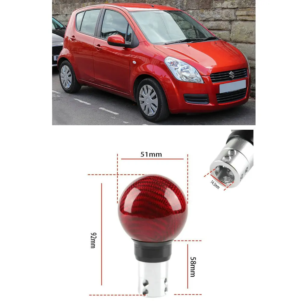 1x Car Accessories Modified Carbon Fiber Shift Knob For Suzuki Splash Liana eVX Concept S-Cross Swace Across Ignis Jimny
1x Car Accessories Modified Carbon Fiber Shift Knob For Suzuki Splash Liana eVX Concept S-Cross Swace Across Ignis Jimny