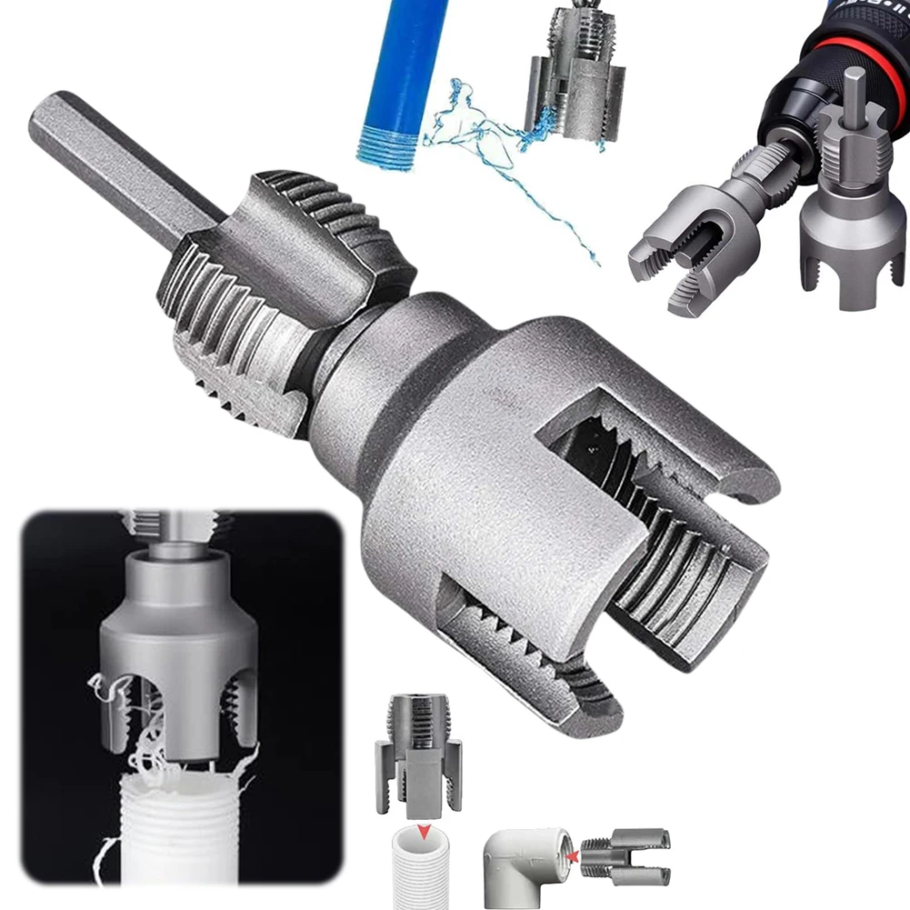 Integrated Internal External Pipe Threading Tool with Taps and Dies Dual-Function Pipe Thread Cutting Tool for 1/2 '' 3/4 '' Pip
Integrated Internal External Pipe Threading Tool with Taps and Dies Dual-Function Pipe Thread Cutting Tool for 1/2 '' 3/4 '' Pip