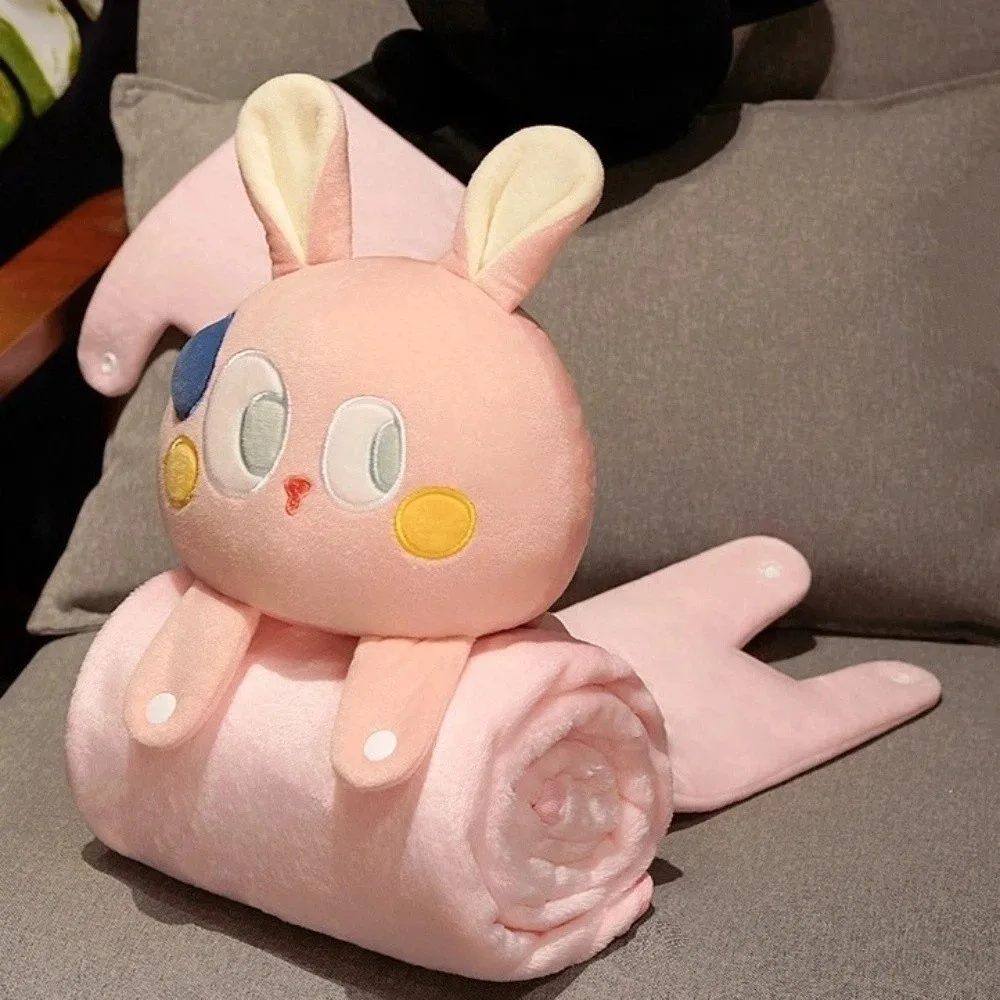 Sleep Cloak Cartoon Doll Nap Blanket PP Cotton Puppy Cat Rabbit Shawl Blanket Animal Doll Pillow Warm Swaddlings Office Nap
Sleep Cloak Cartoon Doll Nap Blanket PP Cotton Puppy Cat Rabbit Shawl Blanket Animal Doll Pillow Warm Swaddlings Office Nap