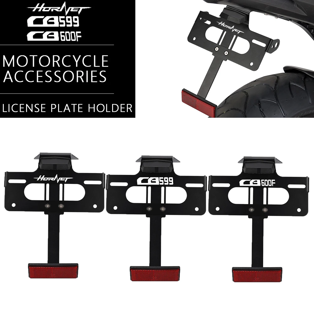 For Honda CB599 CB600F Hornet CB 599 600F 2007-2013 2012 Rear Registration Bracket Tail Tidy License Plate Holder With LED light
For Honda CB599 CB600F Hornet CB 599 600F 2007-2013 2012 Rear Registration Bracket Tail Tidy License Plate Holder With LED light