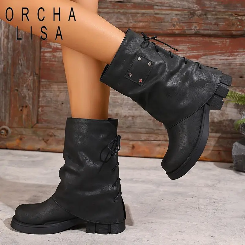 Модные женские сапоги до середины икры с круглым носком, 4,5 см, туфли на блочном каблуке, без шнуровки, большие размеры 41 42 43 Женские ботильоны на осень
Модные женские сапоги до середины икры с круглым носком, 4,5 см, туфли на блочном каблуке, без шнуровки, большие размеры 41 42 43 Женские ботильоны на осень