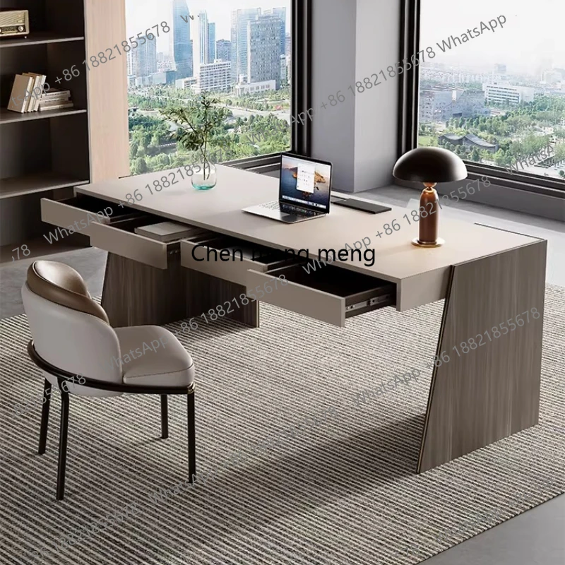 Modern luxury minimalist Desk table Computer desk office desks and workstations room study pliante Office Furniture
Modern luxury minimalist Desk table Computer desk office desks and workstations room study pliante Office Furniture