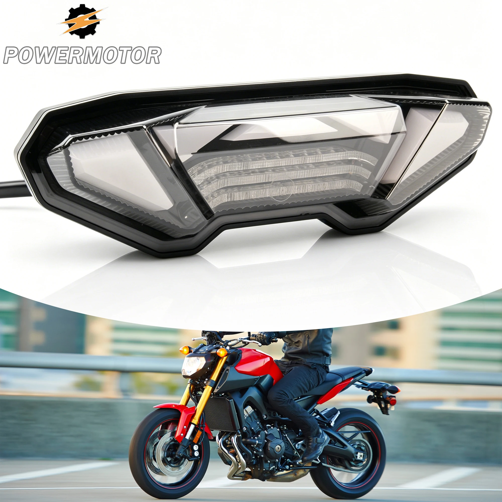 for Yamaha Tracer 900 GT 2017-2020 LED Taillight Rear BrakeLight for Tracer 9 GT 2021-2023 Supermoto Motorcycle Turn Signal Part
for Yamaha Tracer 900 GT 2017-2020 LED Taillight Rear BrakeLight for Tracer 9 GT 2021-2023 Supermoto Motorcycle Turn Signal Part