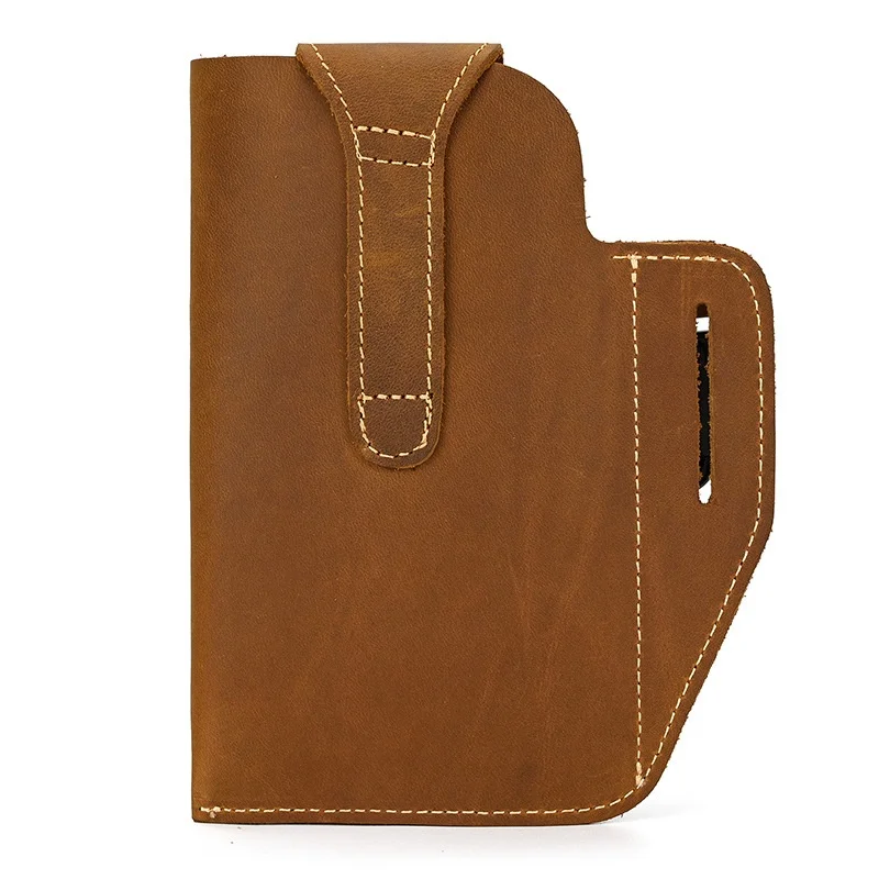 Fall Winter New Style Retro Multi-Functional Waist Bag Men's Genuine Leather Mobile Phone Bag Wear Belt Casual Waist Bag
Fall Winter New Style Retro Multi-Functional Waist Bag Men's Genuine Leather Mobile Phone Bag Wear Belt Casual Waist Bag