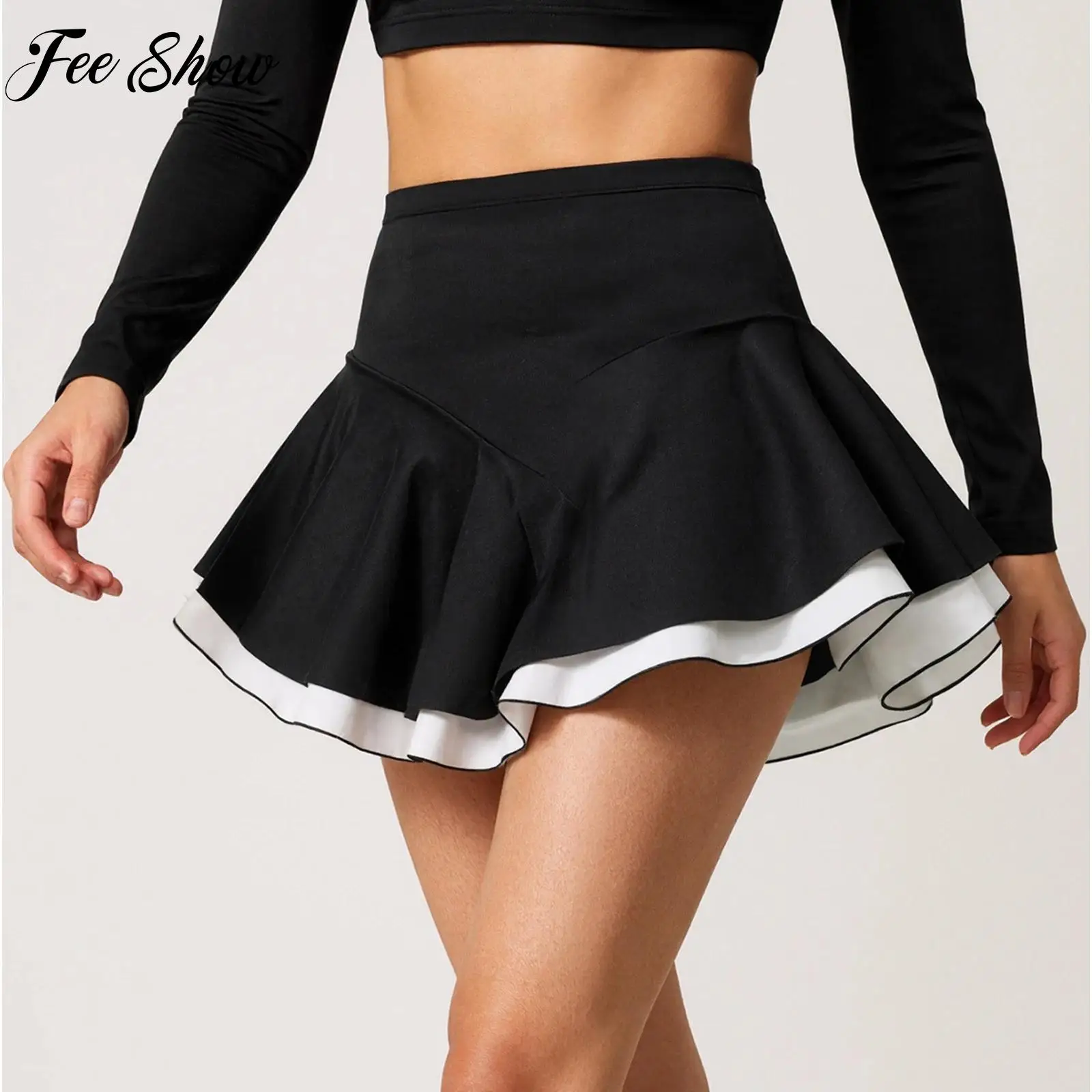 Women High Waist Layered Skirt with Built in Shorts Breathable Stretchy Quick Dry for Golf Tennis Yoga Running Summer
Women High Waist Layered Skirt with Built in Shorts Breathable Stretchy Quick Dry for Golf Tennis Yoga Running Summer