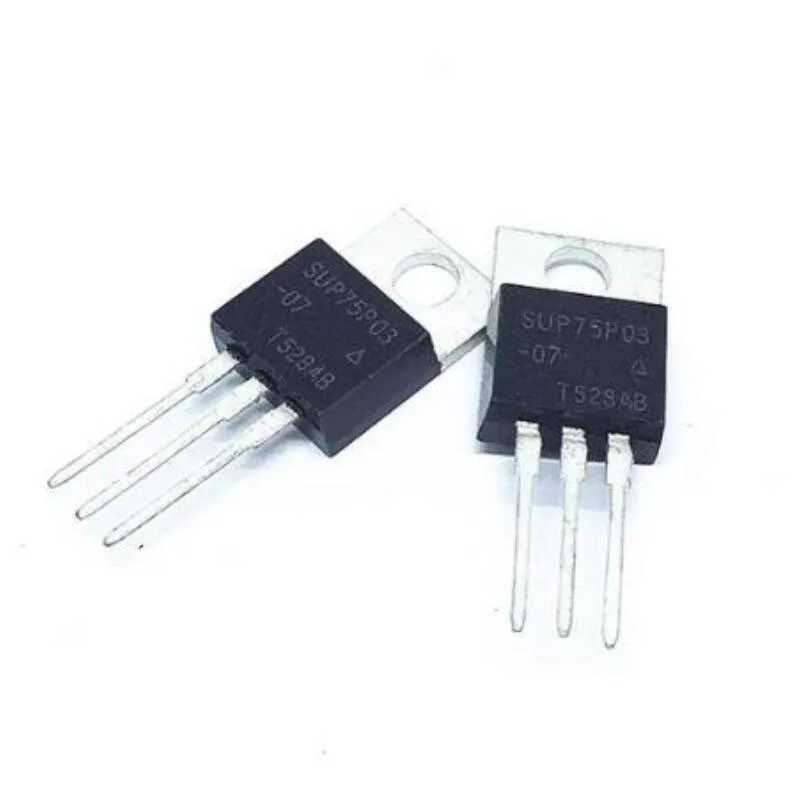 SUP75P03 -07 SUP75P03 75A 30V TO220 (Product quantity: 10 pieces)
SUP75P03 -07 SUP75P03 75A 30V TO220 (Product quantity: 10 pieces)