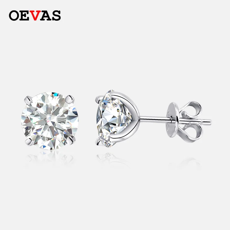 OEVAS 5 шт. 0,2CT-2CT D цвет муассанит четыре когтя серьги-гвоздики для женщин S925 серебро свадебная вечеринка ювелирные изделия оптом
OEVAS 5 шт. 0,2CT-2CT D цвет муассанит четыре когтя серьги-гвоздики для женщин S925 серебро свадебная вечеринка ювелирные изделия оптом