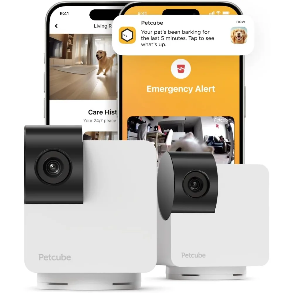 Cam 360 the pack of 2 camera | ultimate interactive wifi pet and home security pan-tilt camera with phone app, 1080p hd video,
Cam 360 the pack of 2 camera | ultimate interactive wifi pet and home security pan-tilt camera with phone app, 1080p hd video,