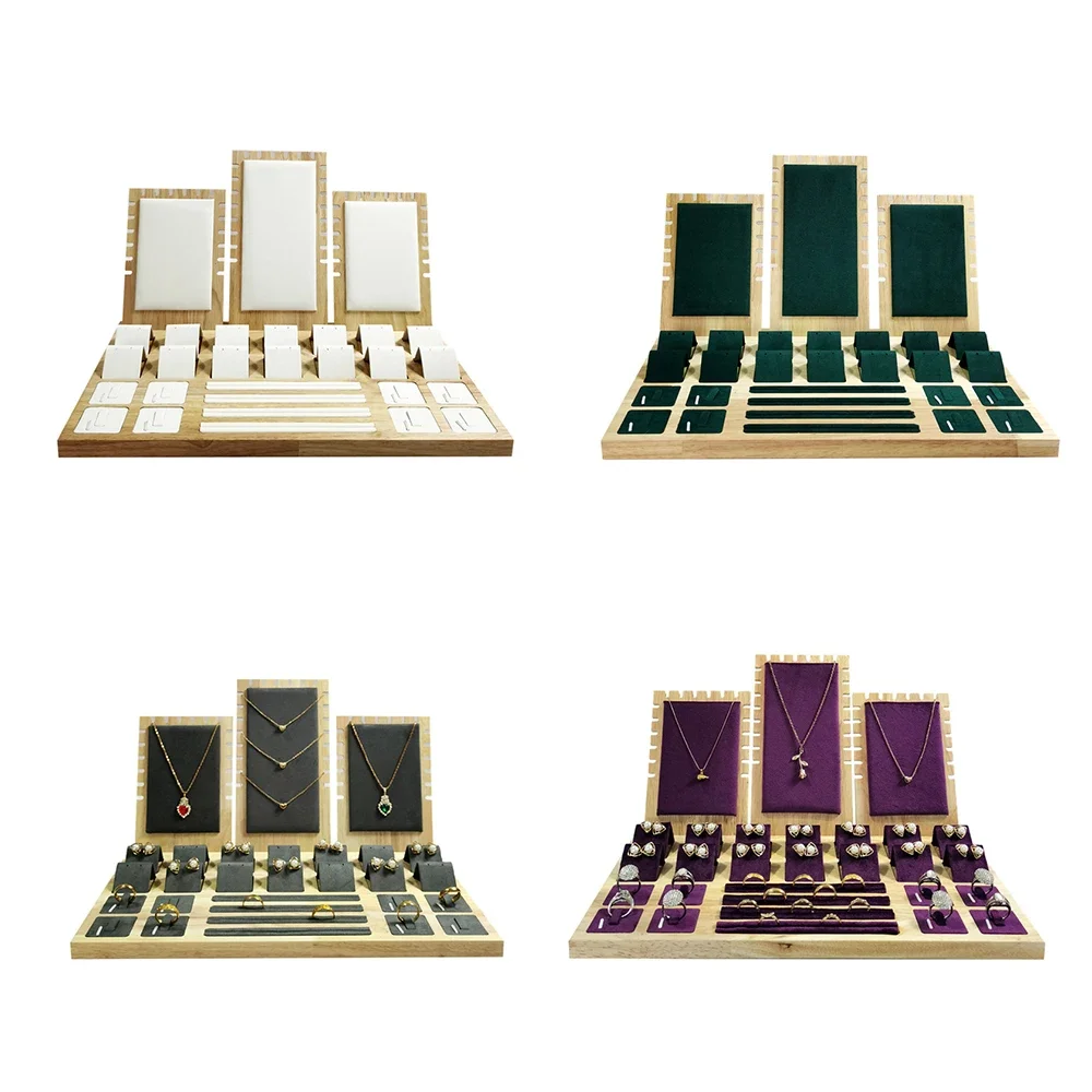 Jewelry Display Tray Set - Necklace Pendant Bracelet Chain Holder Ring Earrings Stud Organizer Jewelry Storage Props
Jewelry Display Tray Set - Necklace Pendant Bracelet Chain Holder Ring Earrings Stud Organizer Jewelry Storage Props