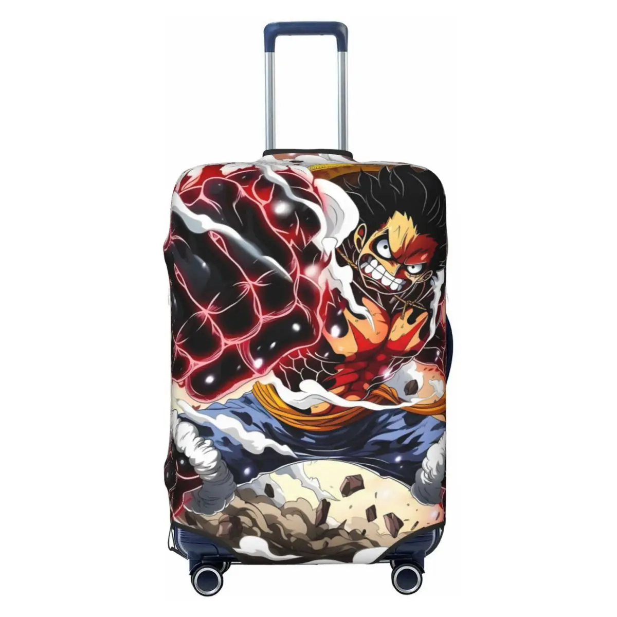 Custom One Pieces Anime Monkey Luffy Suitcase Cover Dust Proof Luggage Covers Protector for 18-32 inch
Custom One Pieces Anime Monkey Luffy Suitcase Cover Dust Proof Luggage Covers Protector for 18-32 inch