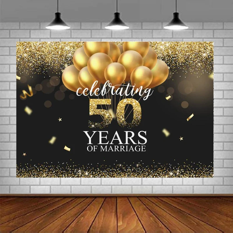 50th Anniversary Photography Backdrop Banner Cheers To 50 Years Background Party Decorations Supplies For Parents
50th Anniversary Photography Backdrop Banner Cheers To 50 Years Background Party Decorations Supplies For Parents