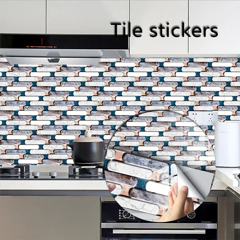 20cmx10cm Waterproof and Oilproof Modern Ceramic Tile Self-adhesive Paper Kitchen Bathroom Living Room Bedroom Home Wall Sticker
20cmx10cm Waterproof and Oilproof Modern Ceramic Tile Self-adhesive Paper Kitchen Bathroom Living Room Bedroom Home Wall Sticker