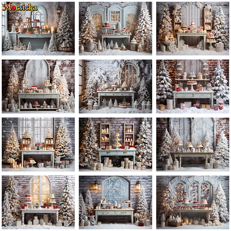 Mocsicka Winter Photography Background Christmas Party Xmas Tree Candle Decor Backdrop Family Portrait Banner Studio Photo Prop
Mocsicka Winter Photography Background Christmas Party Xmas Tree Candle Decor Backdrop Family Portrait Banner Studio Photo Prop