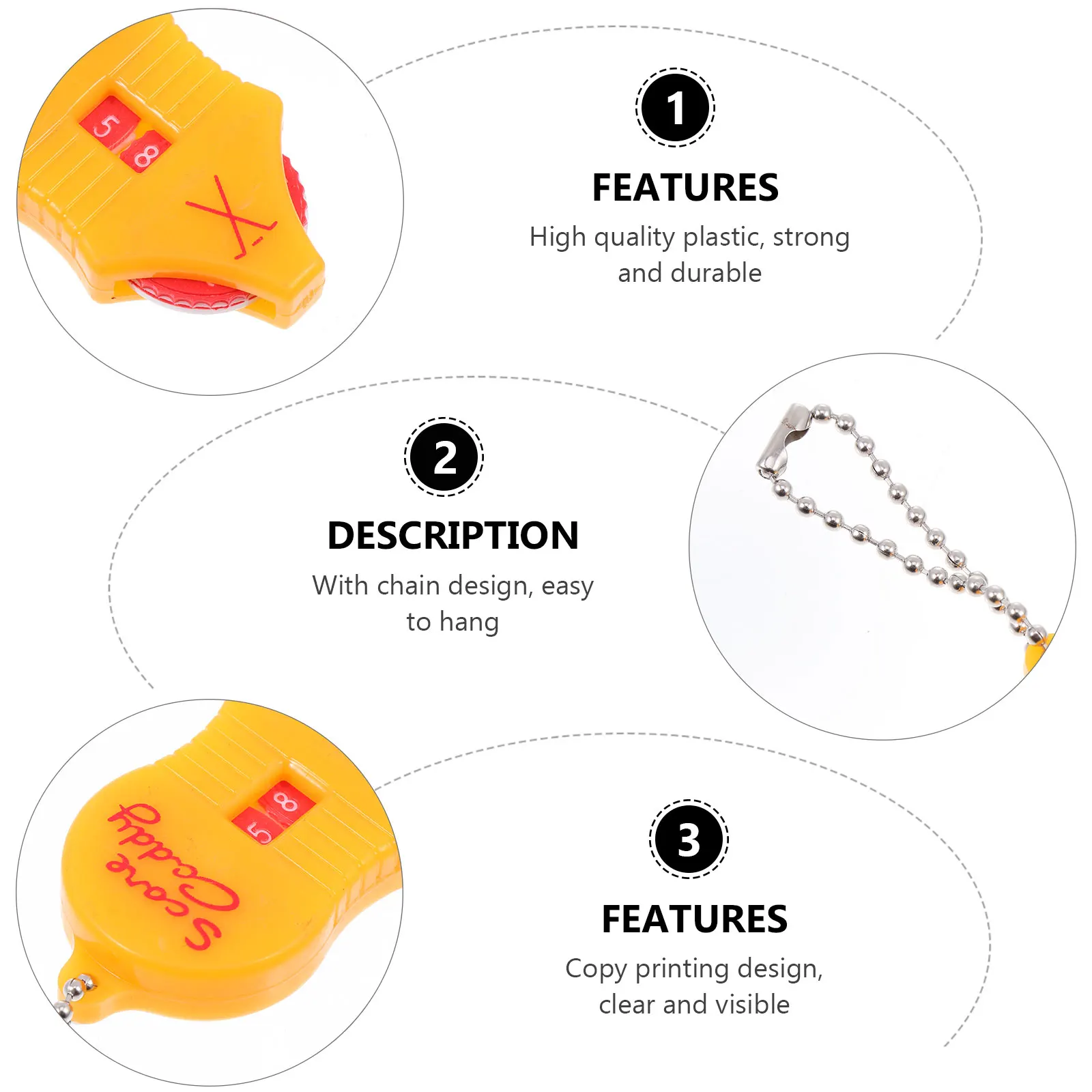 2pcs Golf Scorer Tools Plastic Compact Tournament Prizes Scoring Device Essential Golfs Indicator Balls Counting Supplies Golf
2pcs Golf Scorer Tools Plastic Compact Tournament Prizes Scoring Device Essential Golfs Indicator Balls Counting Supplies Golf
