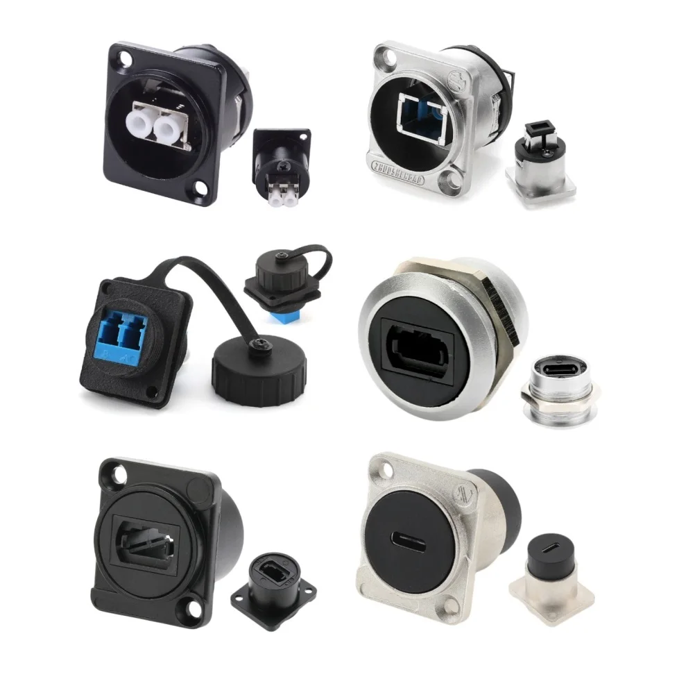 screw mount d type chassis panel wall mount Zinc alloy duplex lc sc MPO USB c type c connector extender adapter
screw mount d type chassis panel wall mount Zinc alloy duplex lc sc MPO USB c type c connector extender adapter
