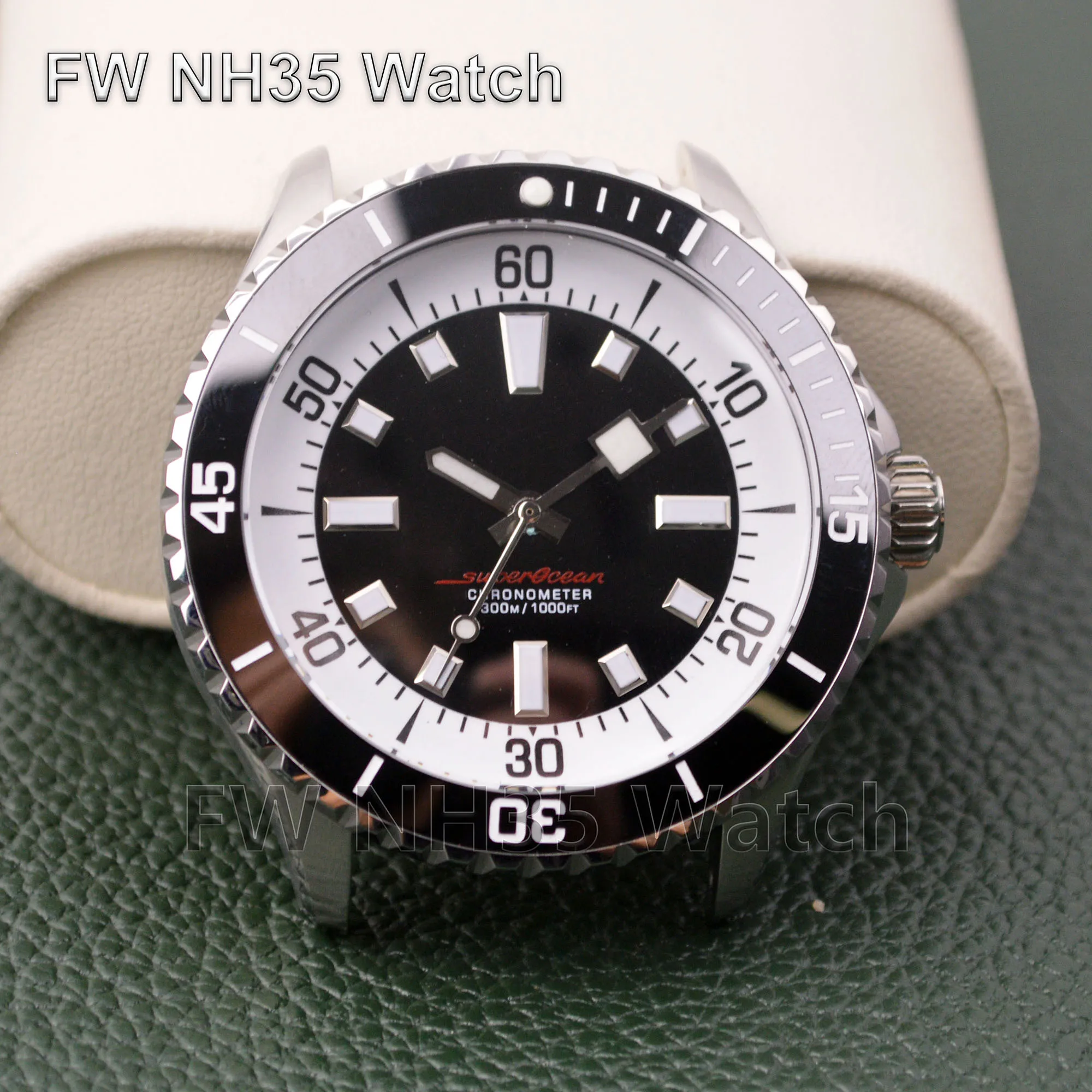 NH35 Case Dial Hands for Mod Superocean Luminous Watch Face Needles 44mm Watch Case Fit NH35/36 Movement Watch Parts Repair Tool
NH35 Case Dial Hands for Mod Superocean Luminous Watch Face Needles 44mm Watch Case Fit NH35/36 Movement Watch Parts Repair Tool