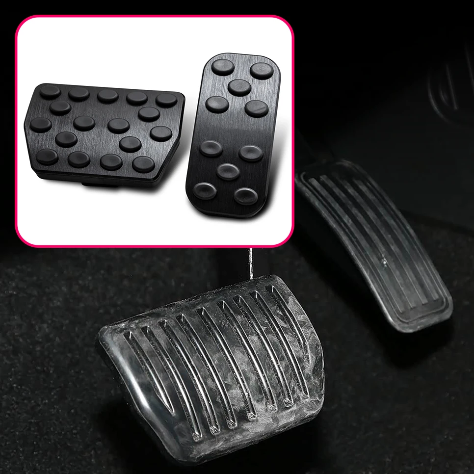 Black Aluminum Alloy Car Brake Accelerator Gas Pedal Pad Cover Trim Accessories For 2016-2023 Ford Edge
Black Aluminum Alloy Car Brake Accelerator Gas Pedal Pad Cover Trim Accessories For 2016-2023 Ford Edge