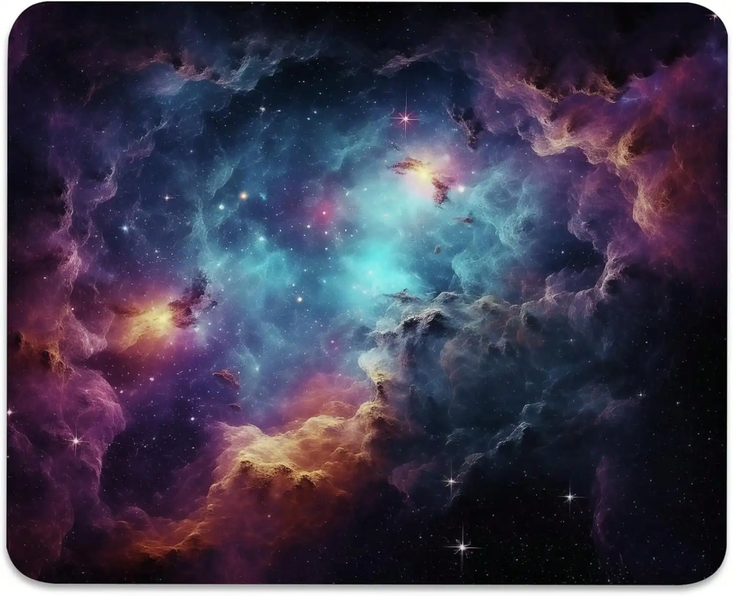 Galactic Nebula Starscape Mouse Pad - Explore The Universe From Your Desk, Stitched Edges Non-Slip Rubber Base Mouse Pads For Computers Laptop
Galactic Nebula Starscape Mouse Pad - Explore The Universe From Your Desk, Stitched Edges Non-Slip Rubber Base Mouse Pads For Computers Laptop