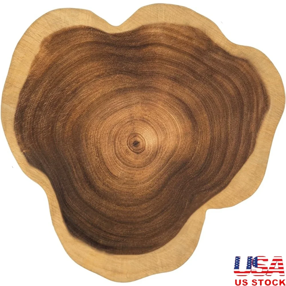 13-14 Inches Acacia Wood Cutting Board Natural Chopping Serving Tray Eco-Friendly Round Deli Board Hand Wash Only Durable Knife
13-14 Inches Acacia Wood Cutting Board Natural Chopping Serving Tray Eco-Friendly Round Deli Board Hand Wash Only Durable Knife