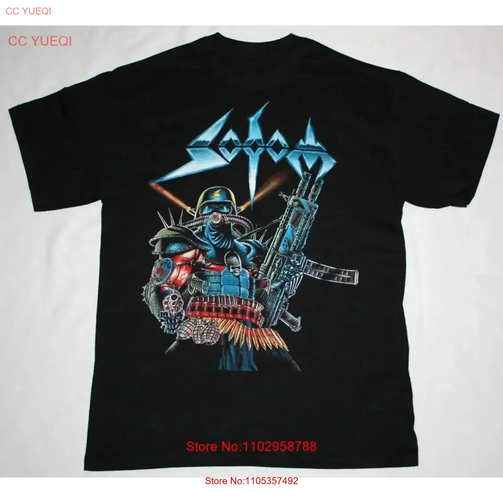 Vtg Sodom Band Music Lover T Shirt For Men Cotton Black Full Size vintage Washed Casual homme Versatile graphic
Vtg Sodom Band Music Lover T Shirt For Men Cotton Black Full Size vintage Washed Casual homme Versatile graphic