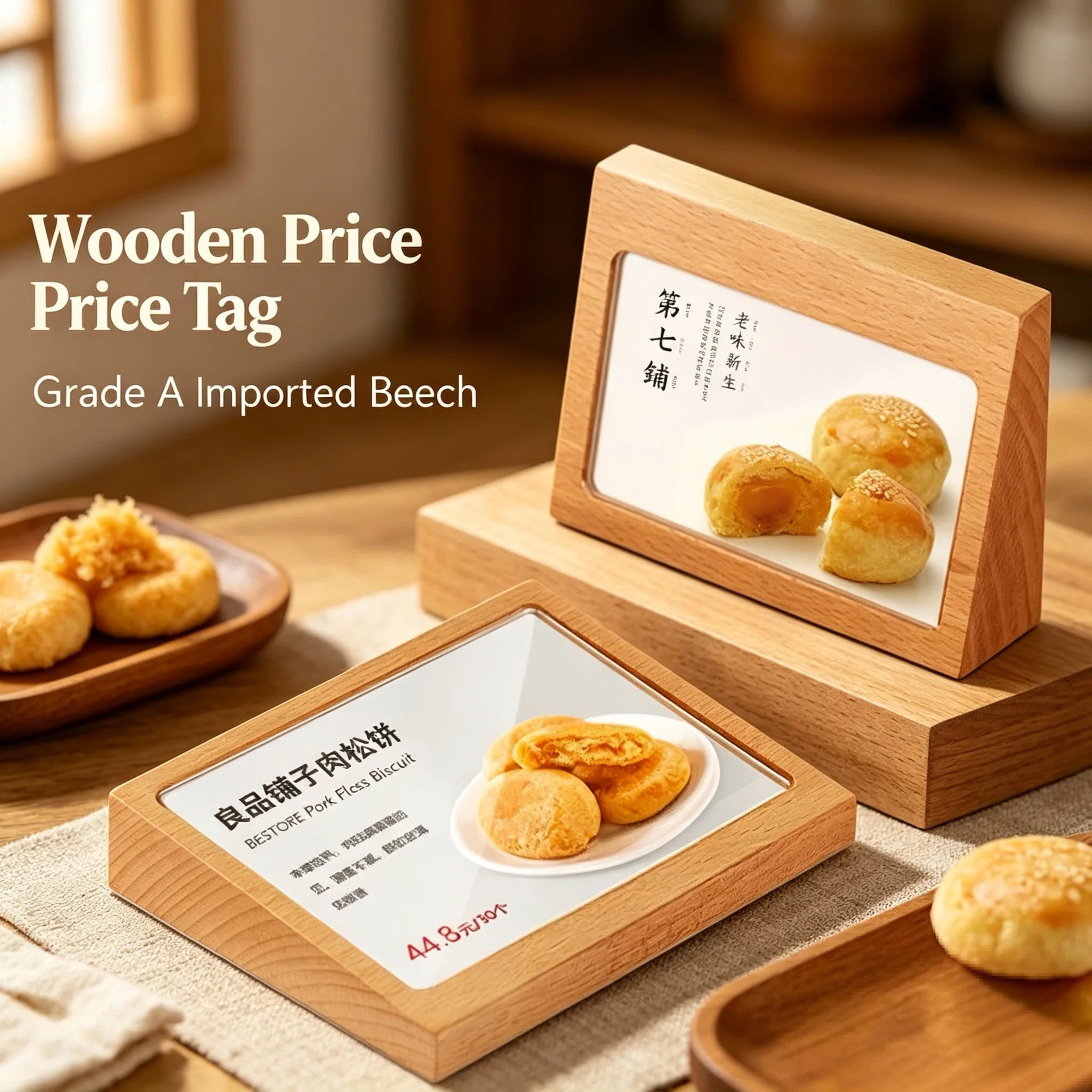 5 PCS 78x38mm Wood Mini Acrylic Sign Holder Name Card Food Price Label Holder Tags Display Stand Buffet Labels Price Menu Sign
5 PCS 78x38mm Wood Mini Acrylic Sign Holder Name Card Food Price Label Holder Tags Display Stand Buffet Labels Price Menu Sign