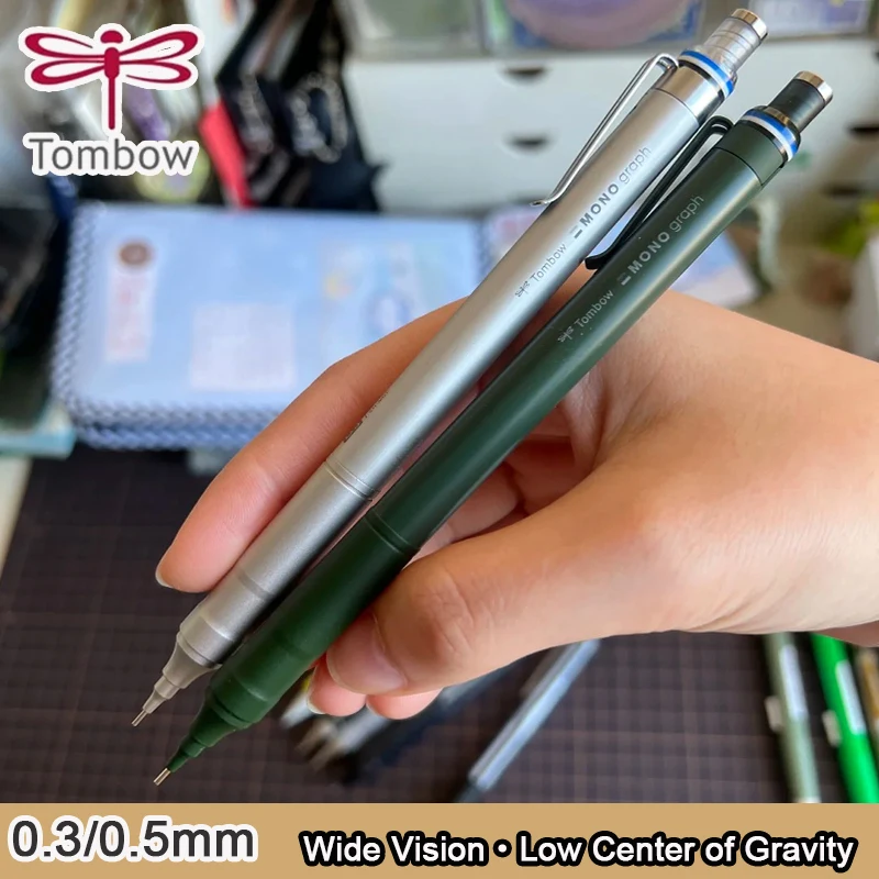 Tombow MONO Graph Fine Mechanical Pencil 0.3/0.5mm Anti-Aging Coating Integrated Metal Grip Lockable Rotating Eraser Pro Gift 샤프
Tombow MONO Graph Fine Mechanical Pencil 0.3/0.5mm Anti-Aging Coating Integrated Metal Grip Lockable Rotating Eraser Pro Gift 샤프