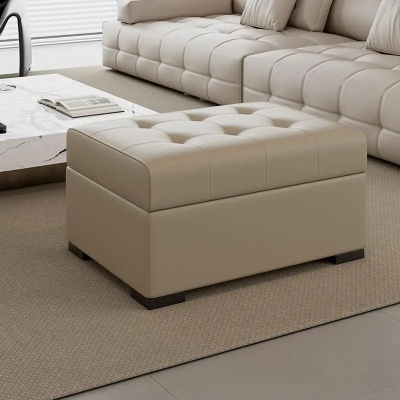 Leather Lawrence pedal sofa stool single living room side foot princess extended splicing storage storage shoe changing stool
Leather Lawrence pedal sofa stool single living room side foot princess extended splicing storage storage shoe changing stool