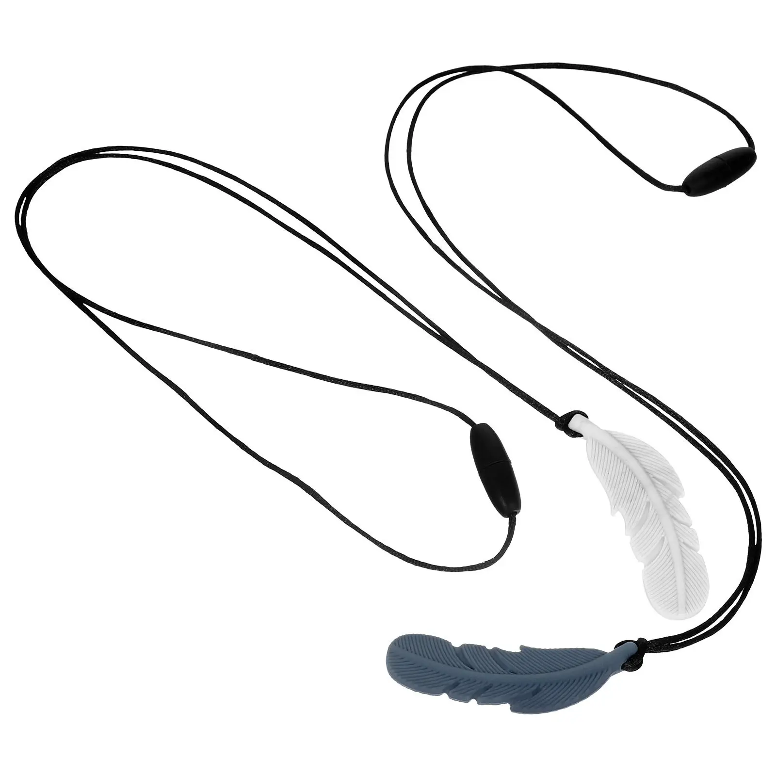 2Pcs Teething Necklace Baby Chew Necklace Safe Hanging Pendant Adjustable Length for Infant Toddler Gums Relief Chew Pendant
2Pcs Teething Necklace Baby Chew Necklace Safe Hanging Pendant Adjustable Length for Infant Toddler Gums Relief Chew Pendant