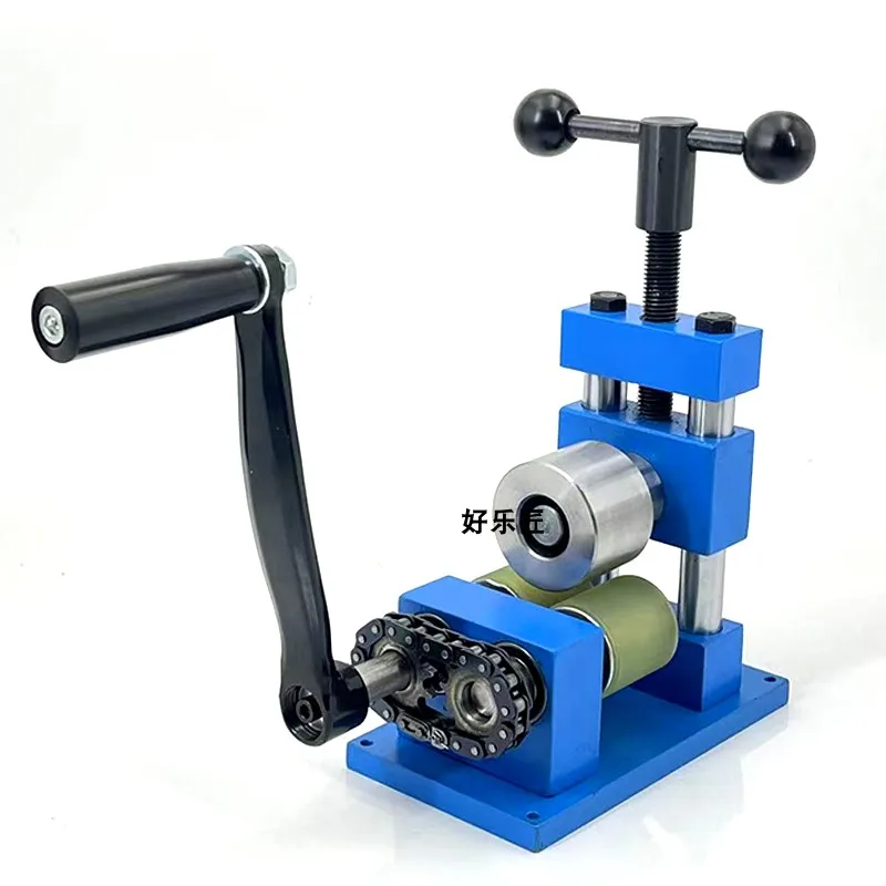 Manual Rolling Machine Three Roll Hollow Bracelet Processing Molding Machine Hand Ring Shaping Tools Stainless
Manual Rolling Machine Three Roll Hollow Bracelet Processing Molding Machine Hand Ring Shaping Tools Stainless