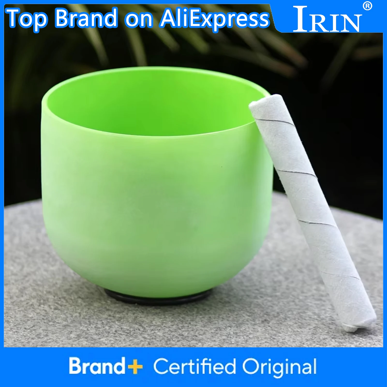 IRIN 8 Inches B Key Singing Bowl Frosted Quartz Crystal Bowl Yoga Meditation Zen Exercise Percussion Instrument With Accessories
IRIN 8 Inches B Key Singing Bowl Frosted Quartz Crystal Bowl Yoga Meditation Zen Exercise Percussion Instrument With Accessories