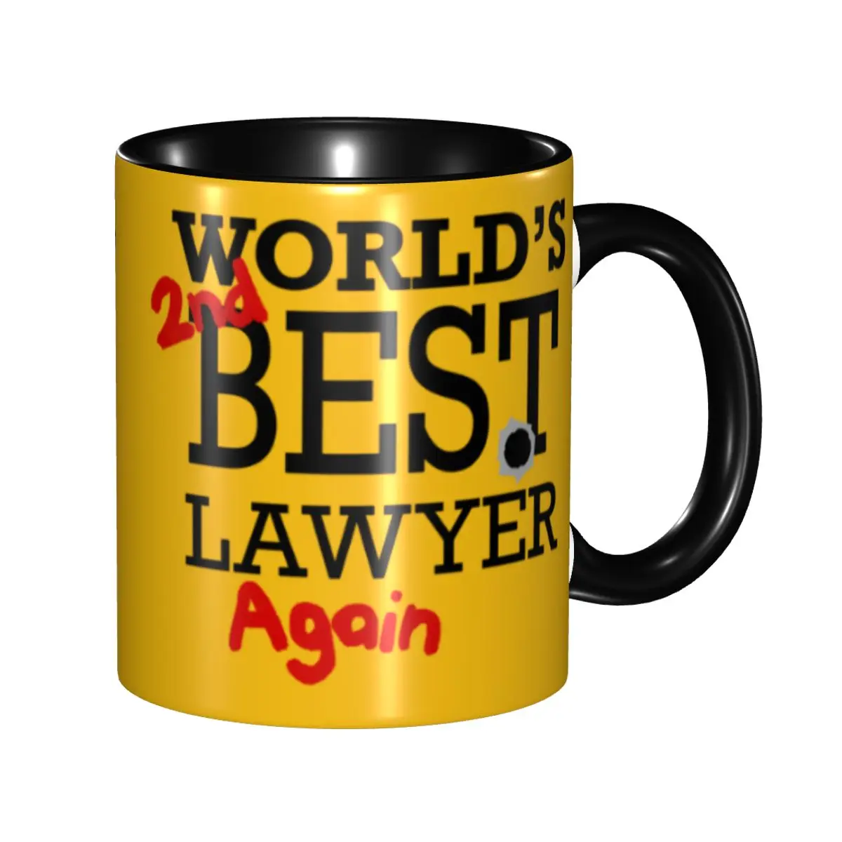 Better Call Saul Coffee Mug DIY Personalized Breaking Worlds 2nd Best Lawyer Bad Ceramic Mug Creative Present
Better Call Saul Coffee Mug DIY Personalized Breaking Worlds 2nd Best Lawyer Bad Ceramic Mug Creative Present