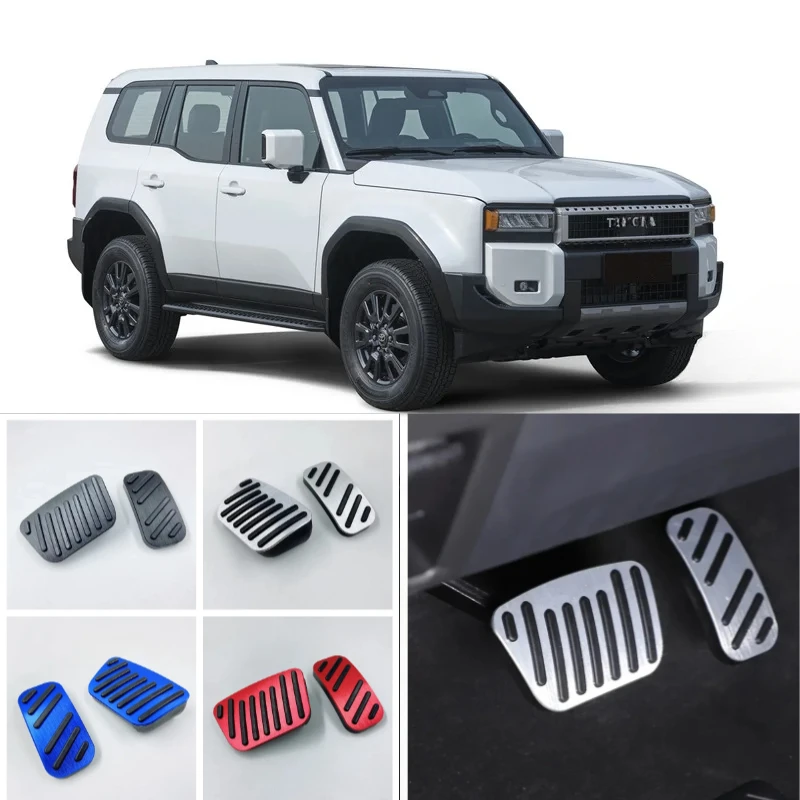 For Toyota Land Cruiser Prado LC250 2024 2025 Car Stainless Steel Pedals Accelerator Clutch Brake Pedal Cover Car Accessories
For Toyota Land Cruiser Prado LC250 2024 2025 Car Stainless Steel Pedals Accelerator Clutch Brake Pedal Cover Car Accessories
