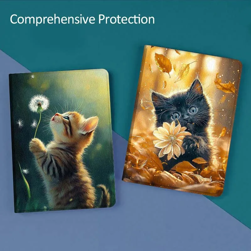 Cute Kitten Dandelion Blow For Huawei MediaPad T5 T10s M6 M5Lite SE Honor Tab 5 6 7 V7 V8 X8a X9a Pro Soft Tablet Case Gift
Cute Kitten Dandelion Blow For Huawei MediaPad T5 T10s M6 M5Lite SE Honor Tab 5 6 7 V7 V8 X8a X9a Pro Soft Tablet Case Gift