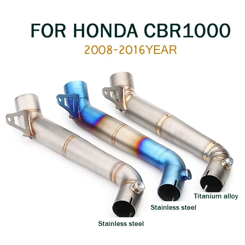 CBR1000RR Motorcycle Exhaust Pipe Muffler Escape Moto Stainless steel Middle Link Pipe For Honda cbr1000rr 2008 - 2016 Slip-on
CBR1000RR Motorcycle Exhaust Pipe Muffler Escape Moto Stainless steel Middle Link Pipe For Honda cbr1000rr 2008 - 2016 Slip-on