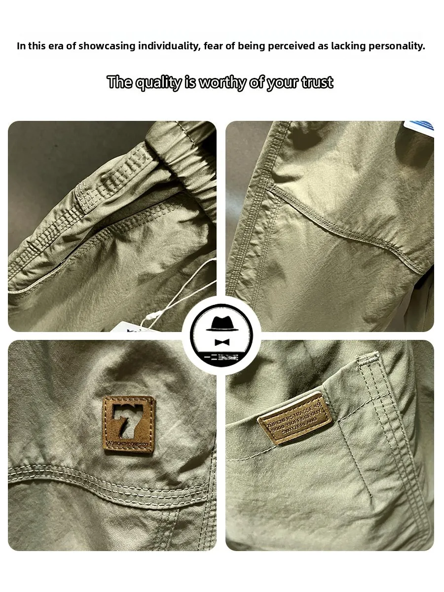 New 2024 Men's Summer Thin American Sle Loose ey Workwear Casual Pants Faionable Versatile Youthful Energy Straight Leg 
New 2024 Men's Summer Thin American Sle Loose ey Workwear Casual Pants Faionable Versatile Youthful Energy Straight Leg