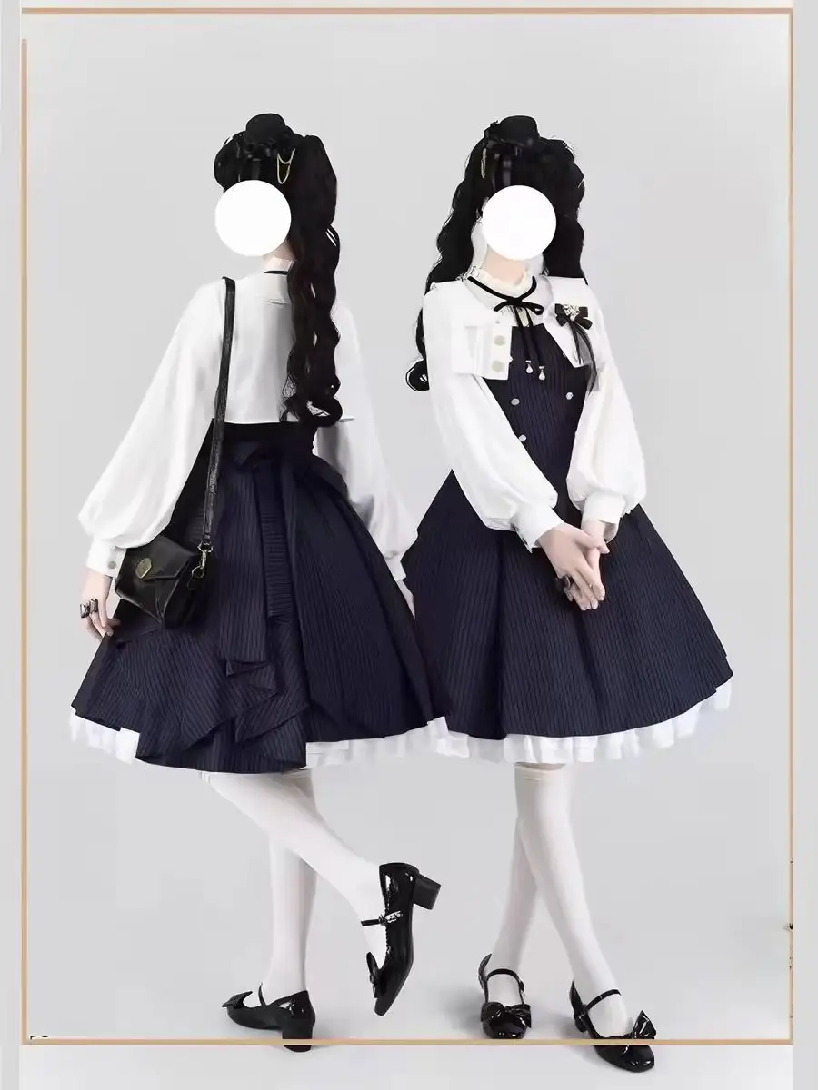 2026 New Japanese Korean Lolita Dress Cardigan Women Patchwork Wrinkled Edge Tops + Summer Trendy Backless A-Line Dresses Female
2026 New Japanese Korean Lolita Dress Cardigan Women Patchwork Wrinkled Edge Tops + Summer Trendy Backless A-Line Dresses Female