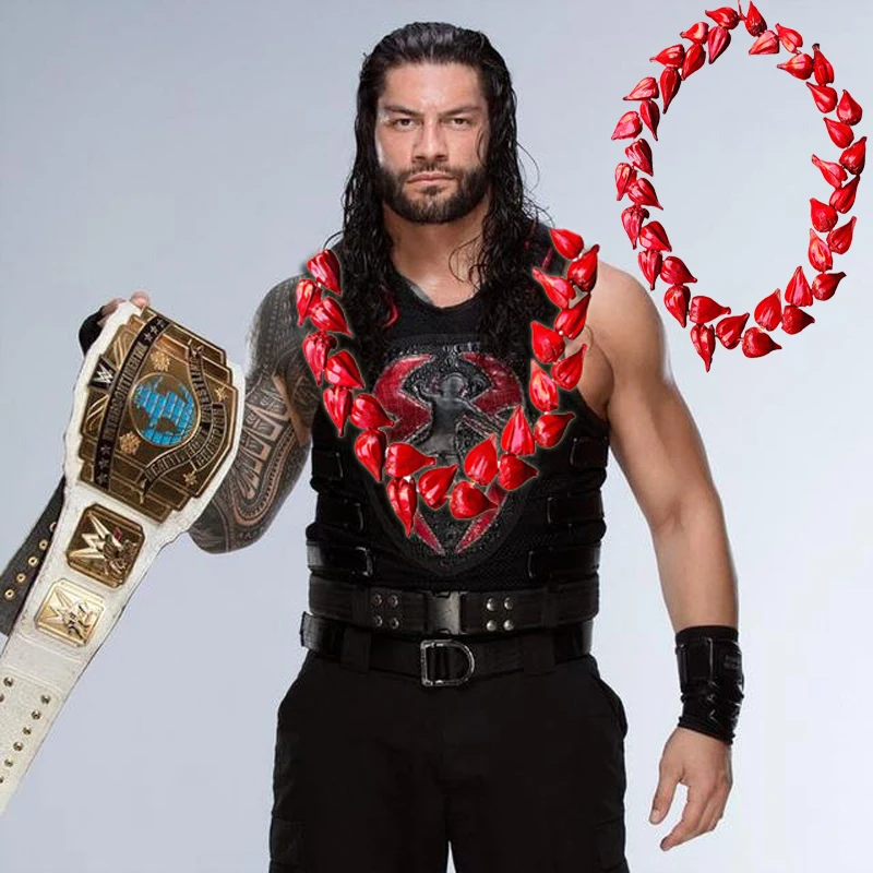 Римские награды племенной вождь Ула Фала Лей ожерелье Самоан ручной работы традиционные мужские полинезийские культурные ювелирные изделия подарок WWE
Римские награды племенной вождь Ула Фала Лей ожерелье Самоан ручной работы традиционные мужские полинезийские культурные ювелирные изделия подарок WWE