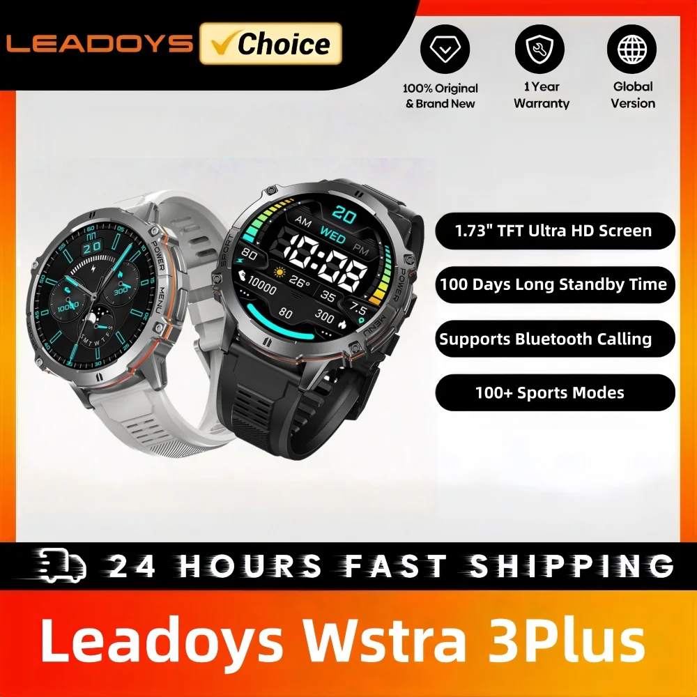 Leadoys X3 Smartwatch Dial Bluetooth Call Function Calorie Tracker Heart Rate & Blood OxygenMonitorforFitnessAndHealthMonitoring
Leadoys X3 Smartwatch Dial Bluetooth Call Function Calorie Tracker Heart Rate & Blood OxygenMonitorforFitnessAndHealthMonitoring