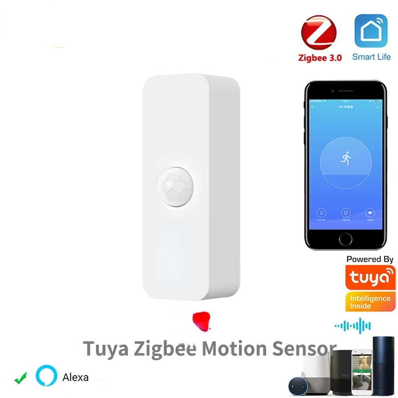 Zigbee PIR умный датчик движения инфракрасный датчик человека детектор противоугонный умный через Smart Life работает с Alexa
Zigbee PIR умный датчик движения инфракрасный датчик человека детектор противоугонный умный через Smart Life работает с Alexa