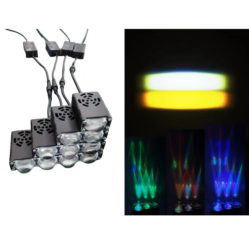 SAAR Четырехсветовая центральная решетка автомобиля Трехбусиный двухцветный светодиодный прожектор для мотоцикла
SAAR Четырехсветовая центральная решетка автомобиля Трехбусиный двухцветный светодиодный прожектор для мотоцикла