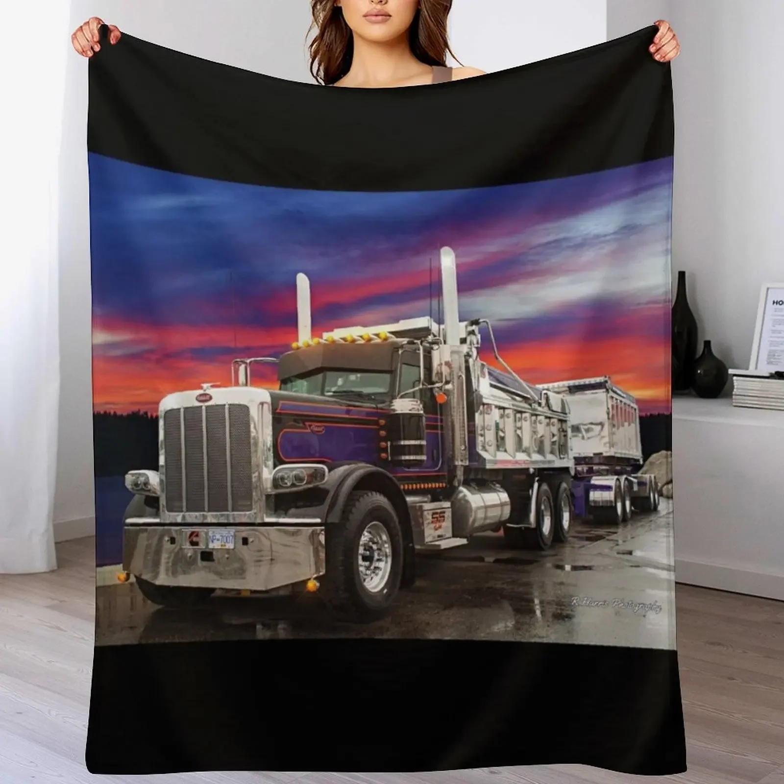 Truck and Transfer Purple Skies Throw Blanket Warm Thin Personalized Gift Blankets
Truck and Transfer Purple Skies Throw Blanket Warm Thin Personalized Gift Blankets