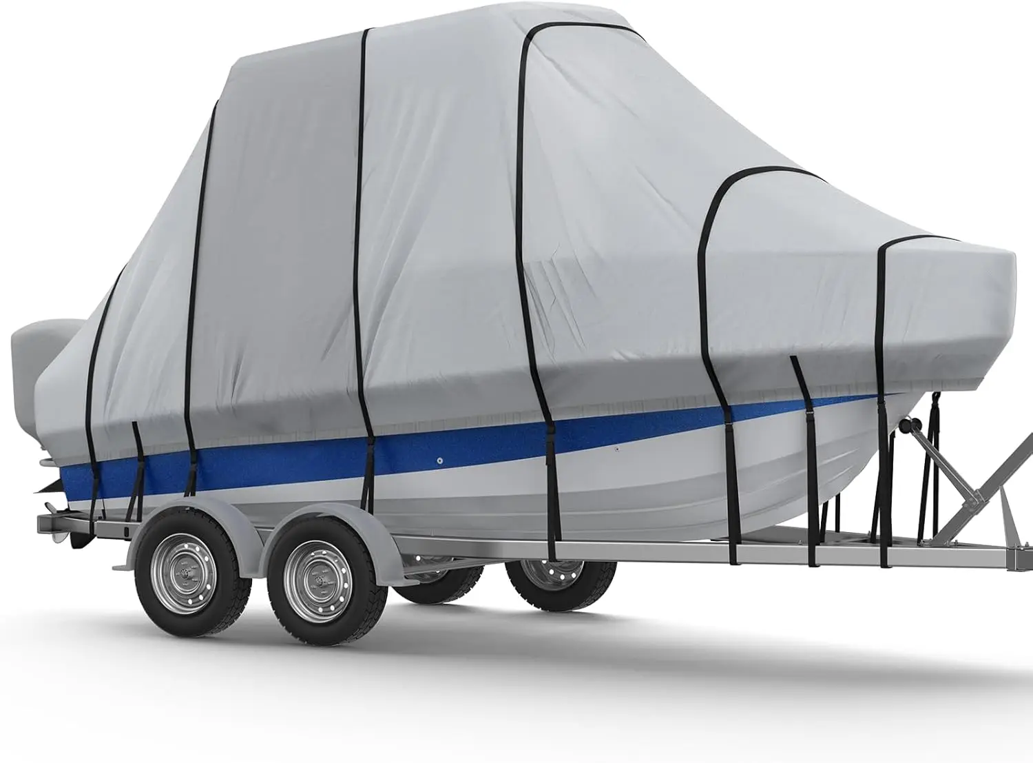 1200D Partial Reinforced Hard Top/T-Top Boat Cover Waterproof Heavy Duty with Motor Cover for Center Console Boat with T TOP
1200D Partial Reinforced Hard Top/T-Top Boat Cover Waterproof Heavy Duty with Motor Cover for Center Console Boat with T TOP